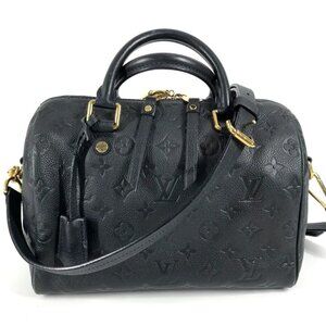 LOUIS VUITTON M40762 MonogramEmpreinte Speedy-Bandouliere 25 2WAY Hand Bag